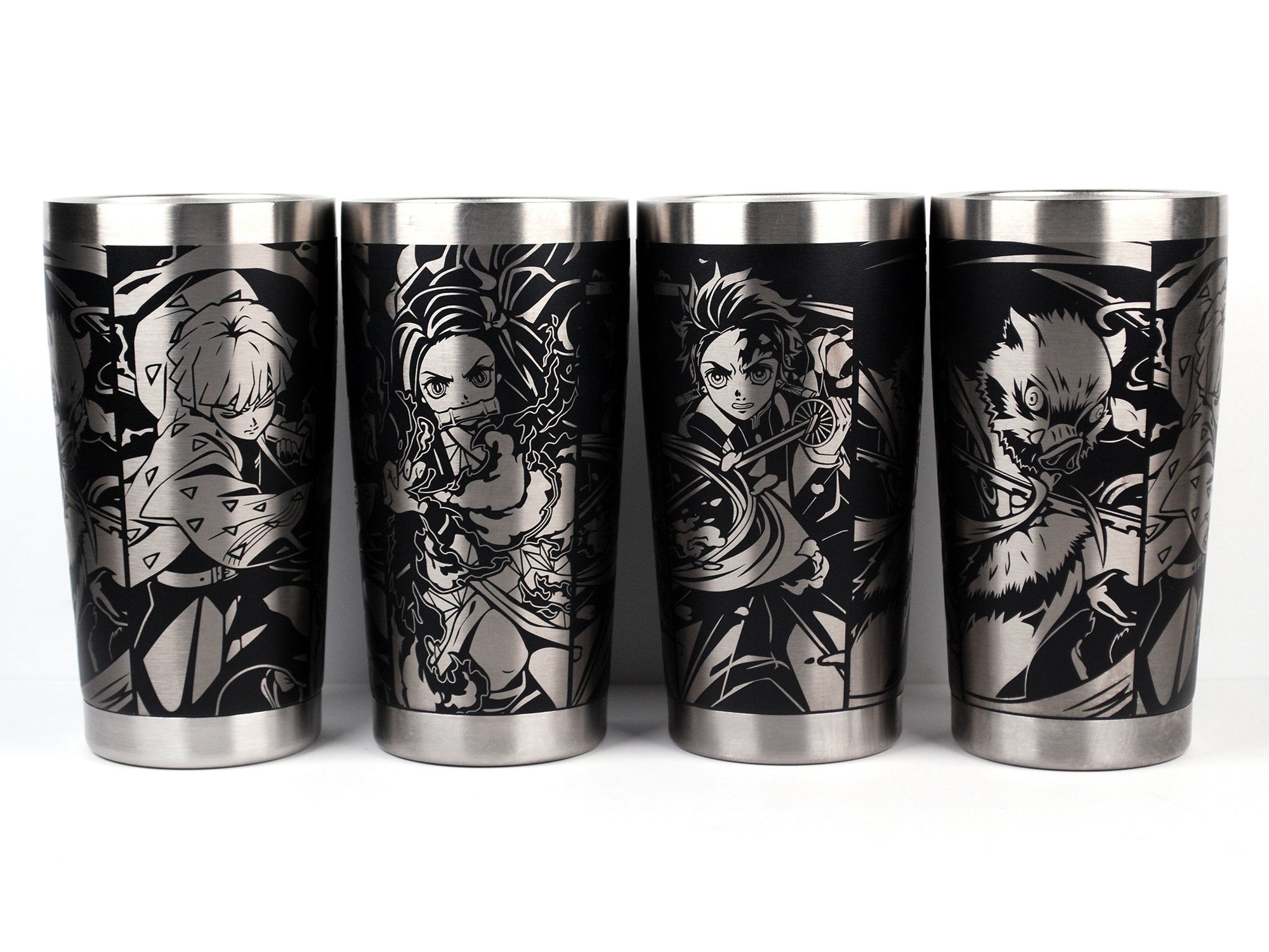 Demon Slayer Laser Engraved Tumbler