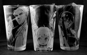 SpyxFamily Laser Engraved Pint Glass