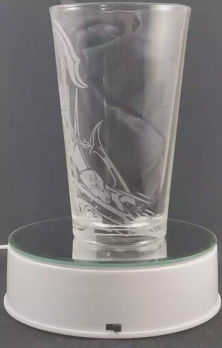 Championship Ashe League of Legends Laser Engraved Pint Glass