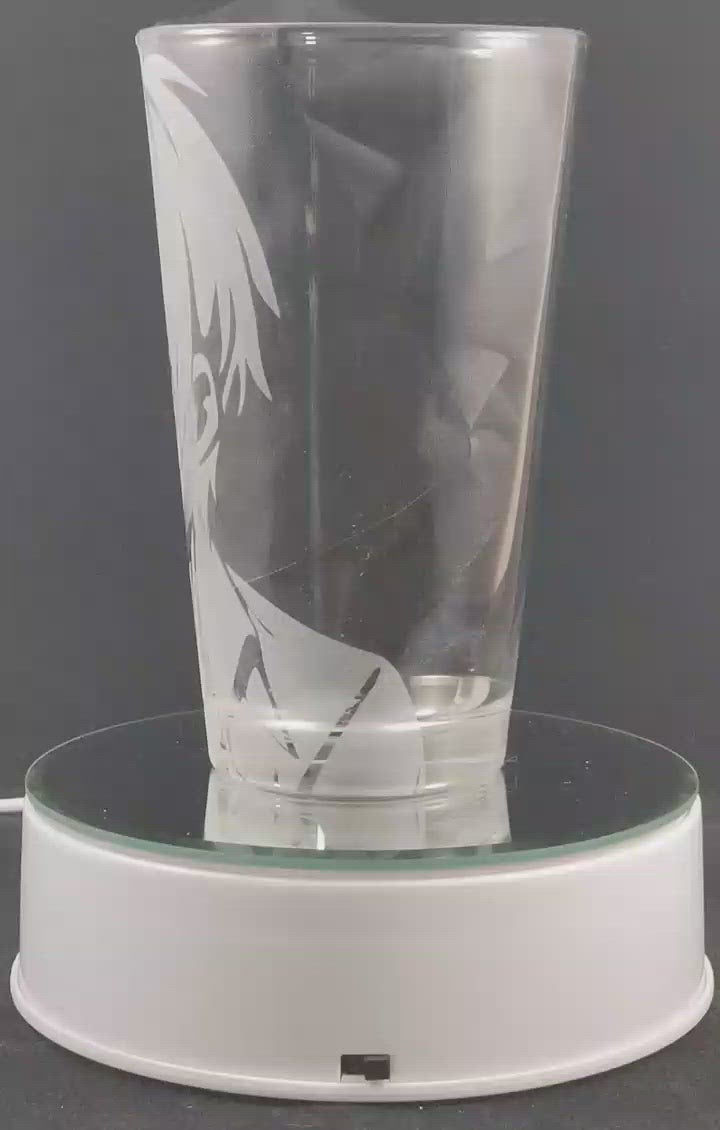 Kyo from Fruits Basket Laser Engraved Pint Glass