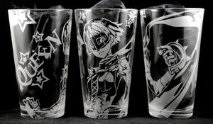 Queen from Persona 5 Laser Engraved Pint Glass