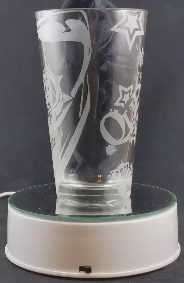 Queen from Persona 5 Laser Engraved Pint Glass