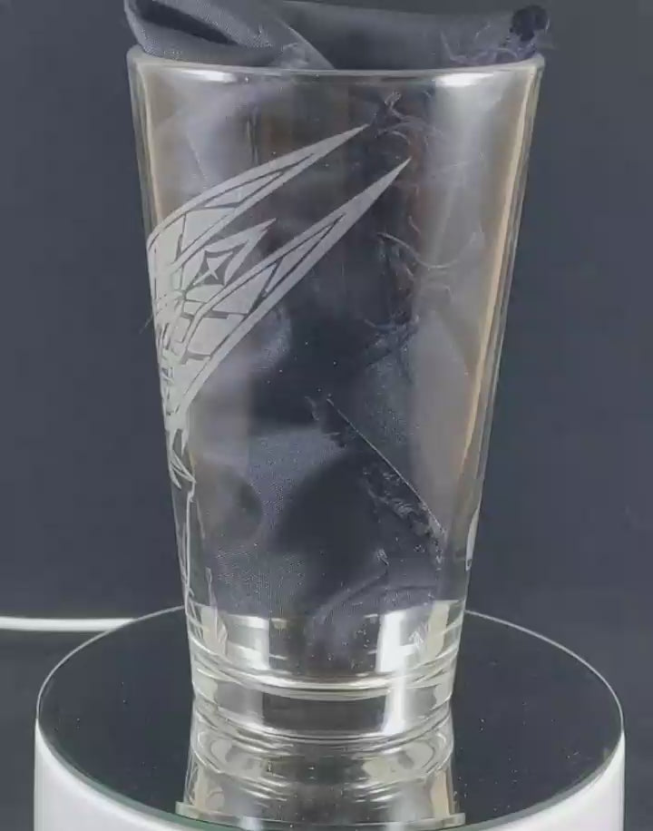 Mythra from Xenoblade Chronicles 2 Laser Engraved Pint Glass