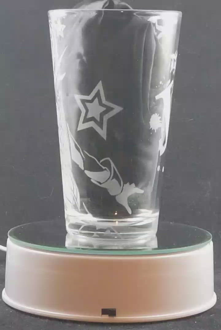 Joker Protagonist from Persona 5 Laser Engraved Pint Glass