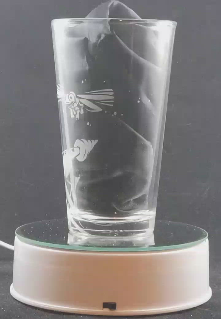 Spyro Laser Engraved Pint Glass